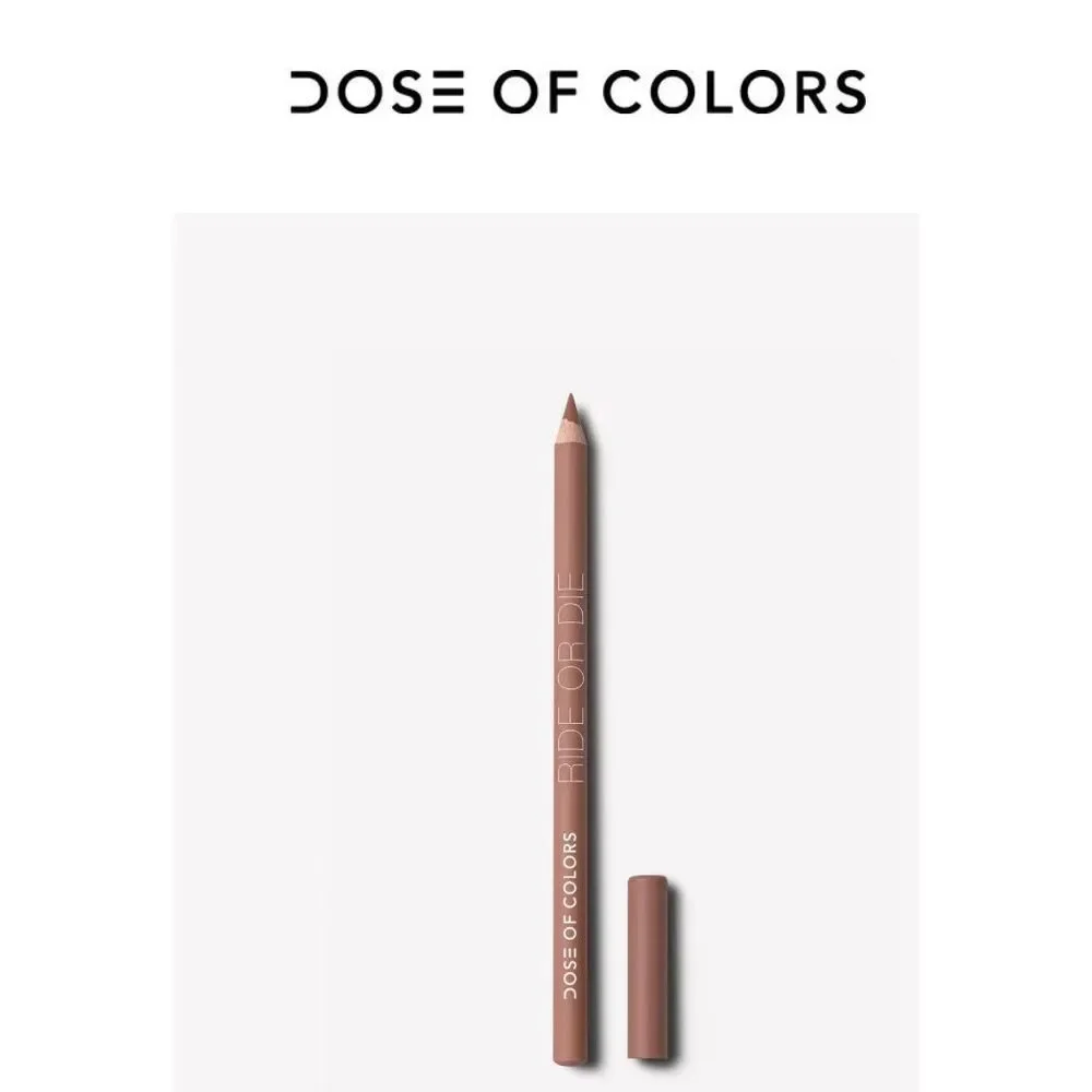 DOSE OF COLORS- NWOT -Warm Nude Long Wearing Lip Liner in 